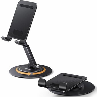  Подставка для смартфонов UGREEN LP805 (35152) Swivel&Foldable Multi-Angle Phone Stand Black 
