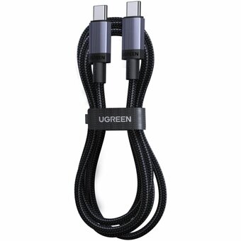  Кабель зарядный UGREEN L532 (65908) USB-C to USB-C PD Fast Charging Cable 240W Max, 2м серый космос 