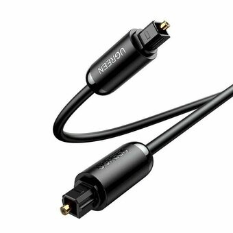  Аудиокабель UGREEN AV122 (70890) Toslink Optical Male To Male Audio Cable 1m Black 