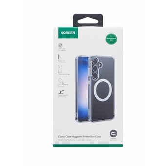 Чехол UGREEN CA183 (65343) Classy Clear Magnetic Protective Case for Samsung Galaxy S25+ Clear 