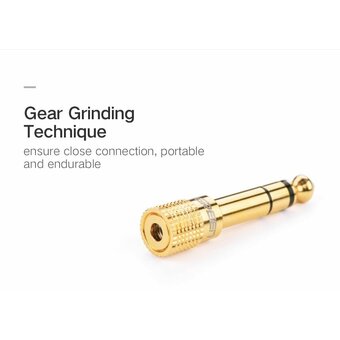  Адаптер UGREEN (20503) 6.5mm Male to 3.5mm Female Adapter 