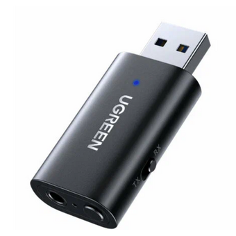  Ресивер UGREEN CM523 (60300) Bluetooth Audio Transmitter&Receiver with Mic Black 