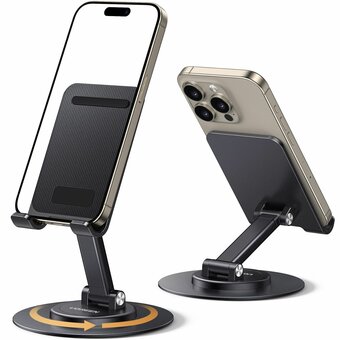 Подставка для смартфонов UGREEN LP805 (35152) Swivel&Foldable Multi-Angle Phone Stand Black 