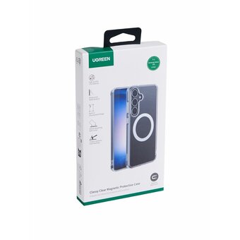  Чехол UGREEN CA182 (65337) Classy Clear Magnetic Protective Case for Samsung Galaxy S25 Clear 