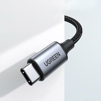  Кабель UGREEN CM450 (65102) USB-C Male to 3.5mm Male Audio Cable Adapter 3m Black 