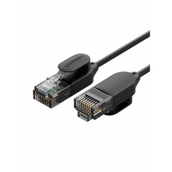  Кабель сетевой UGREEN NW122 (70331) CAT 6A Pure Copper Ethernet Cable OD2.8 0.5m Black 