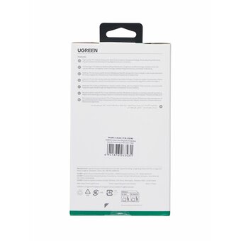  Чехол UGREEN CA183 (65343) Classy Clear Magnetic Protective Case for Samsung Galaxy S25+ Clear 