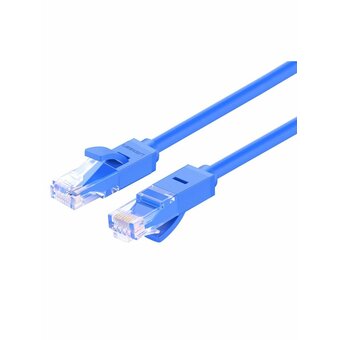  Кабель сетевой UGREEN NW102 (11206) Cat 6 8-Core U/UTP Ethernet Cable 20m Blue 