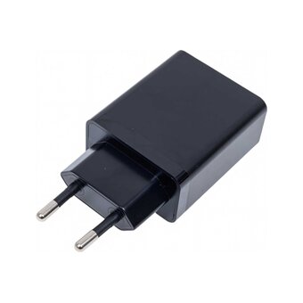  Сетевое зарядное устройство Vention FEAB0-EU на 3 порта USB 2.4A Черный 