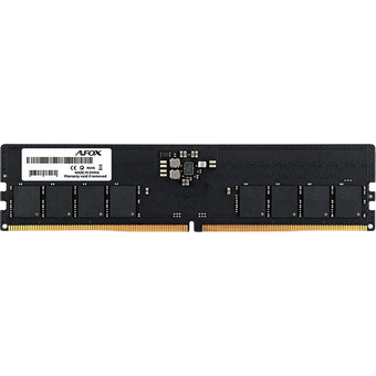  ОЗУ Afox AFLD516T8S1P 16GB DDR5 4800Mhz UDIMM Single Channel Package (1x16GB) PC5-38400, 288- Pin, Non-ECC, Un-Buffered, CL40-38-38-77, 1.1V 