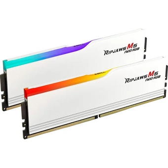  ОЗУ G.SKILL Rip Jaws M5 Neo RGB 96GB (F5-6000J3036F48GX2-RM5NRW) (2x48GB) DDR5 6000MHz CL30 (30-36-36-96) 1.35V / White 