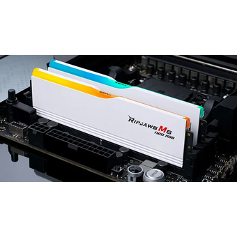  ОЗУ G.SKILL Rip Jaws M5 Neo RGB 96GB (F5-6000J3036F48GX2-RM5NRW) (2x48GB) DDR5 6000MHz CL30 (30-36-36-96) 1.35V / White 