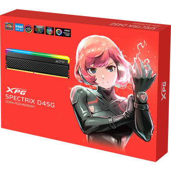 ОЗУ ADATA AX4U320016G16A-DCBKD45G DIMM DDR4-3200 32GB (16GBx2) 