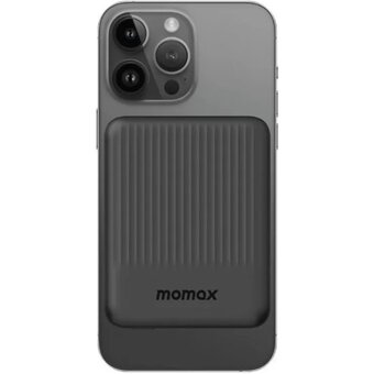  Портативное зарядное устройство Momax IP122D Q.Mag Minimal Black 