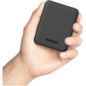  Портативное зарядное устройство Momax IP122D Q.Mag Minimal Black 