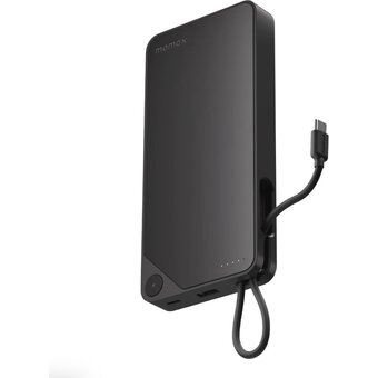  Портативное зарядное устройство Momax IP153D 1-Power X Black 