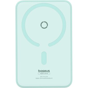  Портативное зарядное устройство Baseus P10064101333-00 MagPro Peppermint Blue 