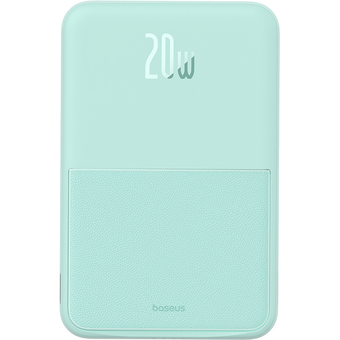  Портативное зарядное устройство Baseus P10064101333-00 MagPro Peppermint Blue 