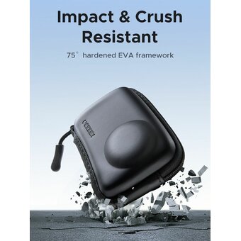  Защитный чехол/кейс для экшн-камеры UGREEN LP912 (55786) Action Camera Carrying Case For DJI Osmo Action 5 Pro/4/3 черный 