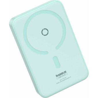  Портативное зарядное устройство Baseus P10064101333-00 MagPro Peppermint Blue 