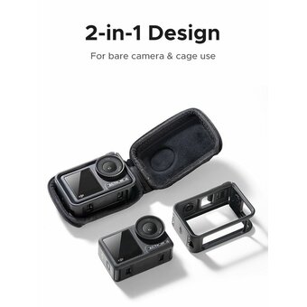  Защитный чехол/кейс для экшн-камеры UGREEN LP912 (55786) Action Camera Carrying Case For DJI Osmo Action 5 Pro/4/3 черный 