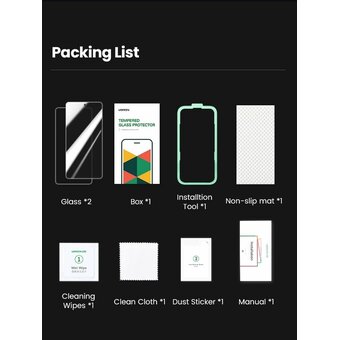  Защитная пленка UGREEN SP882 (65171) Privacy Screen Protector with Installation Frame для Samsung Galaxy S25 Ultra 2 