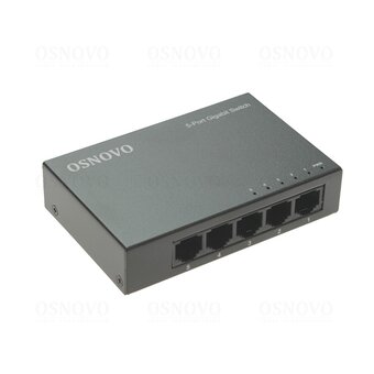  Коммутатор неуправляемый Osnovo SW-5G 5x1Гбит/с 