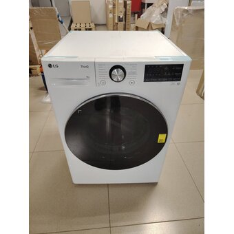  УЦ Сушильная машина LG DC90V9V9WN белый (плохая упаковка, б/у, нет документации, ремонт сушительного модуля, устранение утечки и заправка) 