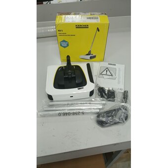  УЦ Пылесос-электровеник Karcher KB 5 White (1.258-050.0) (сломано крепление на корпусе, ПУ) 