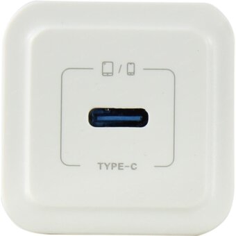  Сетевое зарядное устройство Vention FEPW0-EU на 1 порт USB С GaN 20W Белый 