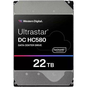  HDD Western Digital Ultrastar DC HC580 WUH722222ALE604 3.5" 22TB SATA 