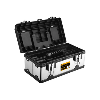  Ящик для инструментов DEKO Tool box 18M (085-3002) серебристый 