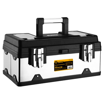  Ящик для инструментов DEKO Tool box 18M (085-3002) серебристый 