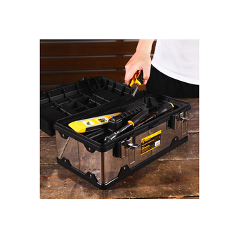  Ящик для инструментов DEKO Tool box 18M (085-3002) серебристый 