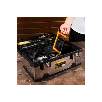  Ящик для инструментов DEKO Tool box 18M (085-3002) серебристый 