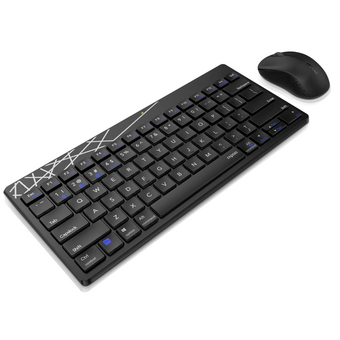 Комплект клавиатура и мышь RAPOO 8000M Multi-mode Wireless Keyboard & Mouse Black 