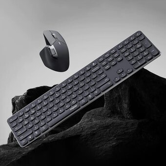  Комплект клавиатура и мышь RAPOO 9560M Multi-mode Wireless Keyboard & Mouse Combo Black 