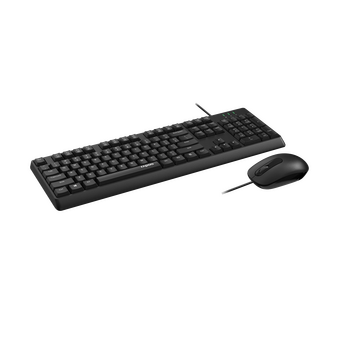  Комплект клавиатура и мышь RAPOO NX1500 Wired Optical Mouse & Keyboard Combo Black 