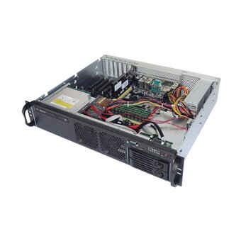  Корпус Ablecom CS-R27S-05P 2U chassis, ATX, Micro-ATX, Mini-ITX MBs, 2 x 3.5''hs + 3.5'' internal 1 2.5'' flex 500W, no rails 