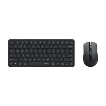  Комплект клавиатура и мышь RAPOO 9050S Multi-mode Wireless Keyboard & Mouse Combo-rechargable Black 