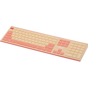  Комплект клавиатура и мышь Acer OCC205 розовый/бежевый (ZL.ACCEE.00F) 