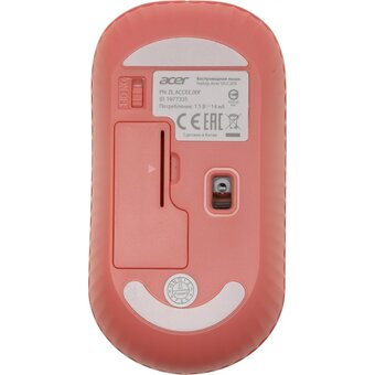  Комплект клавиатура и мышь Acer OCC205 розовый/бежевый (ZL.ACCEE.00F) 