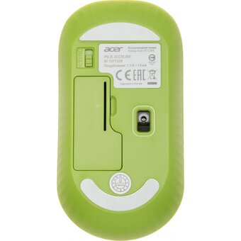  Комплект клавиатура и мышь Acer OCC205 зеленый/желтый (ZL.ACCEE.00E) 