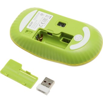  Комплект клавиатура и мышь Acer OCC205 зеленый/желтый (ZL.ACCEE.00E) 