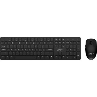  Клавиатура + мышь MSI Forge K200 W Combo MS-8ZA4 (S11-43RU304-Y92) клав черный мышь черный 