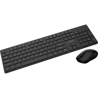  Клавиатура + мышь MSI Forge K200 W Combo MS-8ZA4 (S11-43RU304-Y92) клав черный мышь черный 