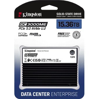  SSD Kingston SEDC3000ME/15T3 PCIe 5.0 x4 15.36TB 2.5" 1 DWPD 
