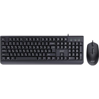  Клавиатура + мышь Acer OCC400 (ZL.ACCCC.015) черный 