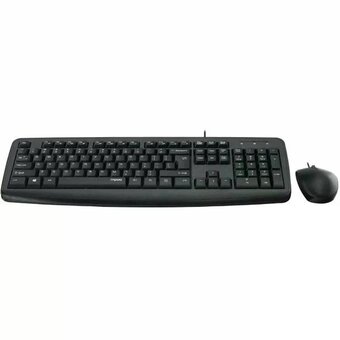  Комплект клавиатура и мышь RAPOO NX1600 Wired Optical Mouse & Keyboard Combo Black 
