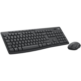  Комплект клавиатура + мышь Logitech MK370 Combo for Business (920-012077) клав черный мышь черный/черный USB беспроводная 